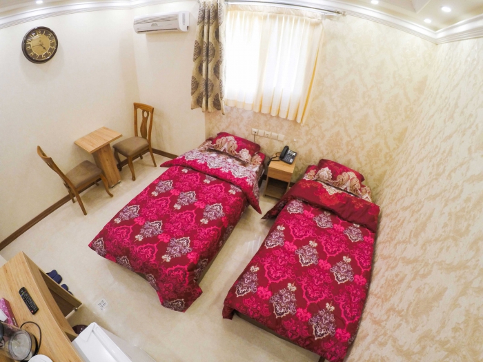 اتاق توئین (دو تخته) بدون آشپزخانه هتل